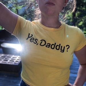 “Yes, Daddy?” Graphic Tee